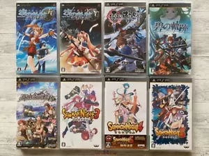 SONY PSP The Legend of Heroes series & Summon Night 3 4 5 set de Japón - Imagen 1 de 18