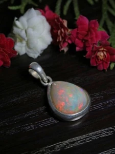 Opal Anhänger - TOP Welo - Picture 1 of 3