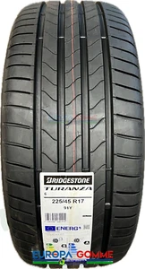 PNEUMATICI BRIDGESTONE 225/45 R17 91Y TURANZA 6 DOT 2025/24 GOMME ESTIVE NUOVE - Foto 1 di 5