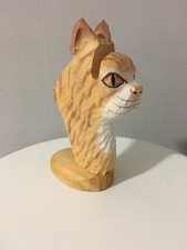 Business Card Holder Cat Kitty Love Office Decor Meow Tabby Veterinarian