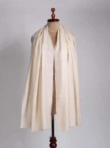 Pashmina marfil natural - Imagen 1 de 4