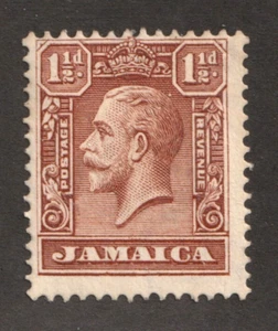 1929-32 Jamaica Sc# 104. 1½ Pence, KGV. MH postage stamp. MH Cv$10 - Picture 1 of 1