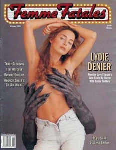 FEMME FATALES Scream Queen Magazine Winter 1994 Lydie Denier cover - Picture 1 of 1