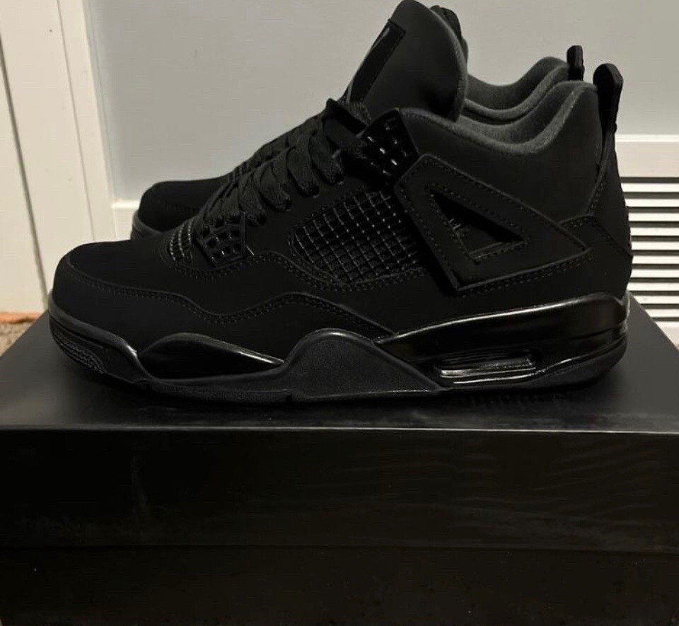 Jordan 4 Golf Black Cat for Sale | Authenticity Guaranteed Jordan 4 Golf Black Cat for Sale | Authenticity Guaranteed