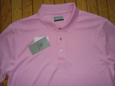 CAMISA POLO PGA TOUR ROSA UPF 50 ABSORBENTE DE HUMEDAD PARA HOMBRE TALLA GRANDE NUEVA CON ETIQUETAS@$52.00 Foto 1 de 4
