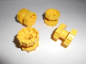 Lego (32007) 4 Raupenräder / Kettenantriebe, in gelb aus 7243 7248 8419 8414 - Bild 1 von 1
