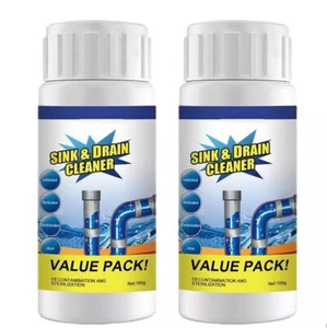 Fast Drain Remover Toilet Bath Quick Foaming Cleaner Hot Sink Pipe Dredge useful - Picture 1 of 20