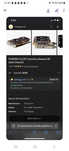 Powercolor TurboDuo Radeon R9 280x Directx - Picture 1 of 9