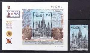 1998 - España  - Edifil 3557 + SH3557 - Exfilna 98 - MNH - Picture 1 of 1