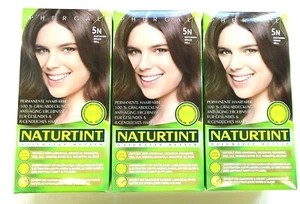 3x Naturtint 5N Permanente Haarfarbe Helles Kastanienbraun (3x 165ml) - Bild 1 von 1