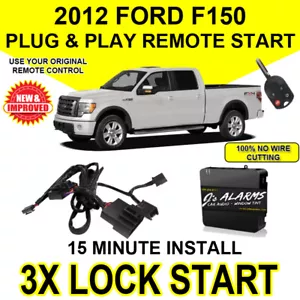2012 Ford F-150 Remote Start Plug and Play Easy Install Truck F150 3X Lock FO1 - Picture 1 of 9