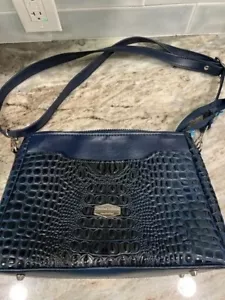 Limited Edition Handcrafted Navy Blue Shoulder Purse Handbag Excellent Quality - Picture 1 of 6