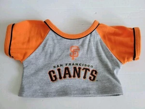 Maglietta Costruisci Un Orso Officina San Fransico Giants Baseball Arancione Grigio Orso - Foto 1 di 3