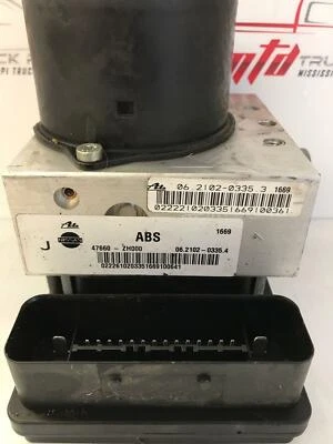 Nissan Titan 2009 conjunto de frenos antibloqueo OEM 47660ZH000 139WB Foto 1 de 4