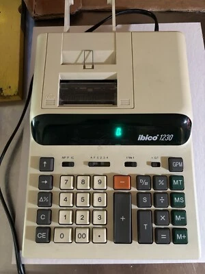 Ibico 1230 Electronic Printing Calculator - Working - Image 1 of 4