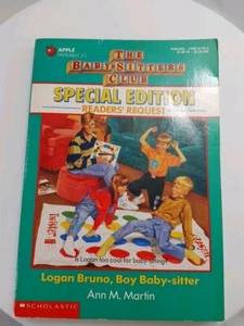 Logan Bruno, Boy Baby-sitter (Baby-Sitters Club Special) Vintage Book - Picture 1 of 11