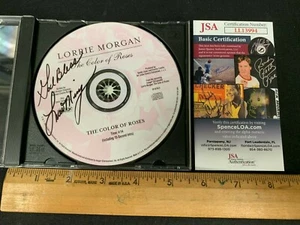 LORRIE MORGAN HAND SIGNED AUTOGRAPHED THE COLOR OF ROSES CD W/CASE JSA/COA - Picture 1 of 4