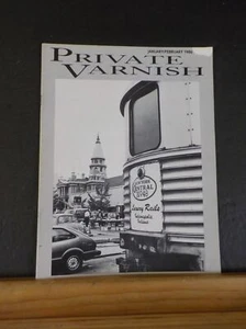 Barniz Privado Edición 6 1986 Enero/Febrero Vol.8 No.1 G6 - Imagen 1 de 3