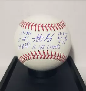 Anthony Rizzo Autographed Baseball with Multiple Inscriptions LE - Picture 1 of 6