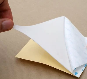 1 x White 3M VHB Double Sided Pads – 0.8mm Thick Self-Adhesive Car Tape 5608W - Picture 1 of 4