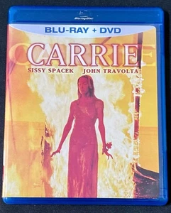 Carrie (Blu-ray, 1976) TRAVOLTA- DEPALMA FILM, BASED ON STEVEN KING EUC - Imagen 1 de 4