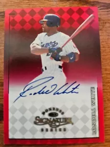 1998 Donruss Signature Serie Rondell weiß auf Karte Auto Montreal Ausstellungen - Bild 1 von 2