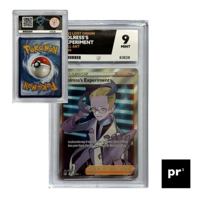 Pokemon Colress’s Experiment #190 GRADED Ace MINT 9 2022 Lost Origin Trainer - Image 1 of 3