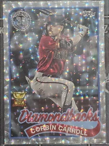 CORBIN CARROLL 2024 Topps 1989 Topps #89B-99 Foilboard - Arizona Diamondbacks  - Picture 1 of 2