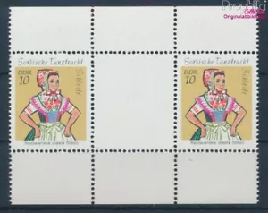 Francobolli DDR 1971 Mi WZ13I MNH 1971 Sorbian. Costumi (10577894 - Foto 1 di 1