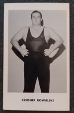 💥1️⃣9️⃣6️⃣0️⃣s Boyd Pierce - Krusher Kowalski Wrestling Card NWA WWF vintage 