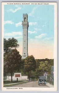 Pilgerdenkmal und Basrelieftafel Provincetown Messe 1924 - Bild 1 von 2