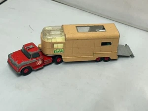 Matchbox King Size No. K-18 Dodge Tractor & Articulated Horse Van LESNEY - Picture 1 of 3