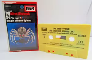 Die drei ??? Fragezeichen Folge 24 und die silberne Spinne - MC gelbe Kassette - Bild 1 von 7