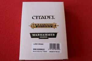 Games Workshop Warhammer Lizardmen Lord Kroak Seraphon NIB Finecast New GW OOP - Picture 1 of 3