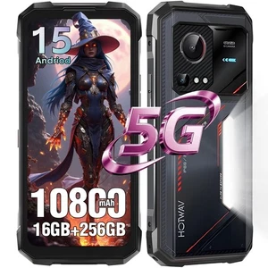 5G HOTWAV Hyper 7S Outdoor Smartphone 16GB+256GB Andriod 15 10800mAh 6.6'' Handy - Bild 1 von 11