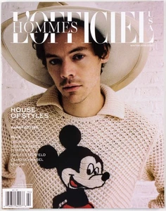 HARRY STYLES HAILEE STEINFELD DEAN-CHARLES CHAPMAN L'Officiel Hommes Winter 2019 - Picture 1 of 1