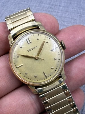 Waltham 14K Yellow Gold 21 Jewel Grade 621 Size 6/0-C Mechanical Watch - Image 1 of 4