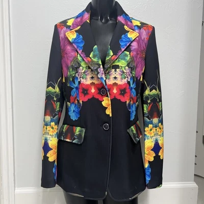 Berek Floral Flower Power Blazer ~ Womens Size Small - Image 1 of 4