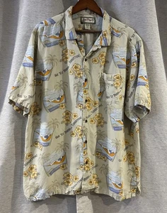 Big Dogs Resort Wear Get 'Er Done Tomorrow Hawaiian Hammock Redneck Size XL - Picture 1 of 5