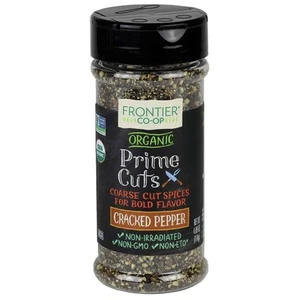 Frontier Natural Products Prime Cuts Craked Pepper 4.09 oz Bottle - Picture 1 of 1