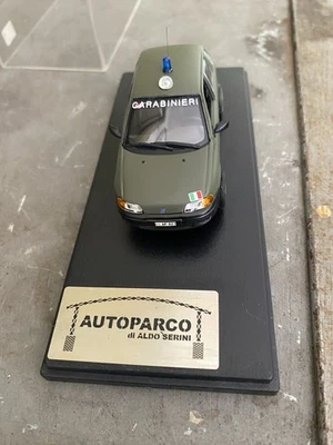 Fiat Punto 1 Serie 5 Porte Carabinieri Olive Green Autoparco 1/43 - Immagine 1 di 4