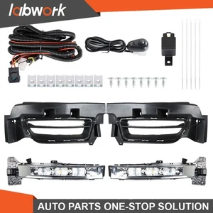Labwork LED Bumper Fog Lights For Dodge Charger 2015-2017 W/Switch +Wiring LH&RH - Picture 1 of 12