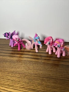 (Lote de 5) Juguetes My Little Pony Dos Unicornios 3” Diferentes Cutie Marks Ver Fotos - Imagen 1 de 16
