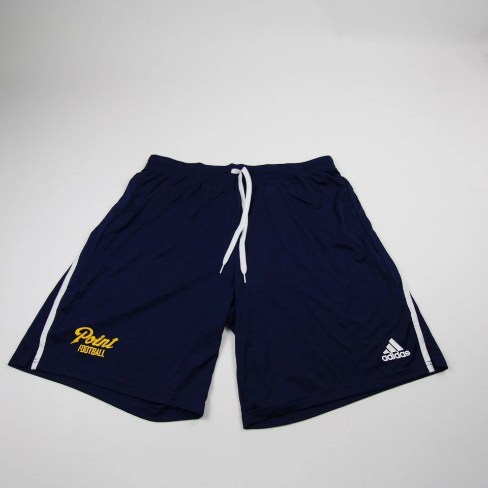 Point Skyhawks adidas Aeroready Athletic Shorts Men's Navy/White New - Image 1 of 4