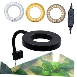 Upgraded Aquarium Light Clip On Fish Tank LED Light Small USB Black-Dimmer - Picture 1 of 7