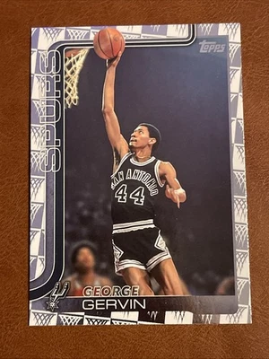 Temporada de baloncesto Topps 2025-26 Tip Off #265 George Gervin Foto 1 de 2