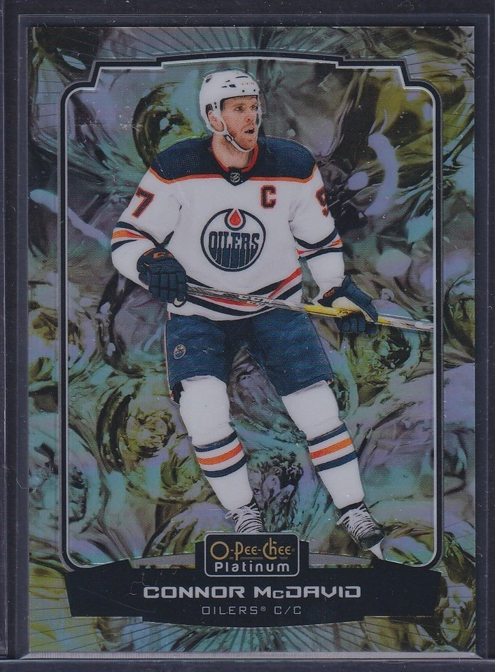 CONNOR MCDAVID - 2022 O-Pee-Chee Platinum LIQUID METAL #97, /349 - Image 1 of 1