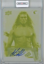 2022 Upper Deck Aew Griff Garrison Yellow Printing Plate 79 1Of1 1/1