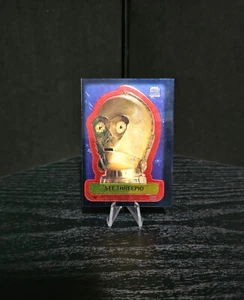 1999 Topps chrome Star Wars archive #D7 sticker - Picture 1 of 5