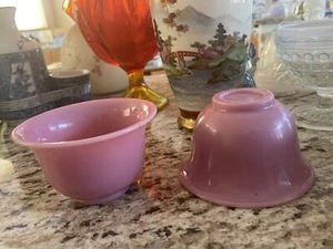 antique chinese export pink peking glass - Picture 1 of 5